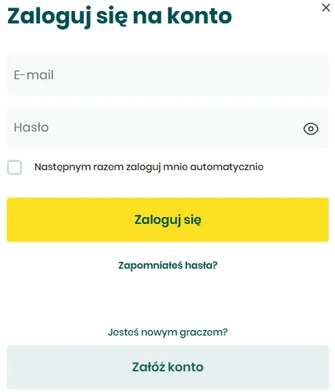 Logowanie do BETFAN PL